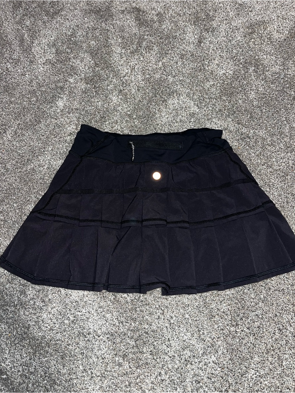 Lululemon Pace Rival Skort Size 0 Euc Black